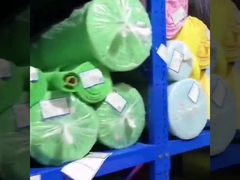 video differente del tessuto di colore