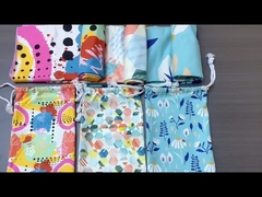 Peso leggero durevole su misura dell'asciugamano di spiaggia di Microfiber alto