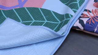 Telo mare Waffle ad asciugatura rapida