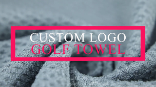 Asciugamano da golf stampato super assorbente