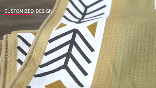 Telo mare resistente alla sabbia con stampa digitale personalizzata